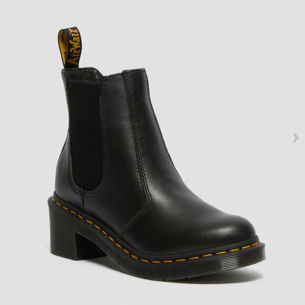Dr. Martens Black Heeled Boots